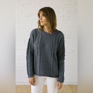 Tradlands Fisher Sweater | Gray | Size XS